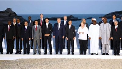 مشاركة السيسي في قمة G7
