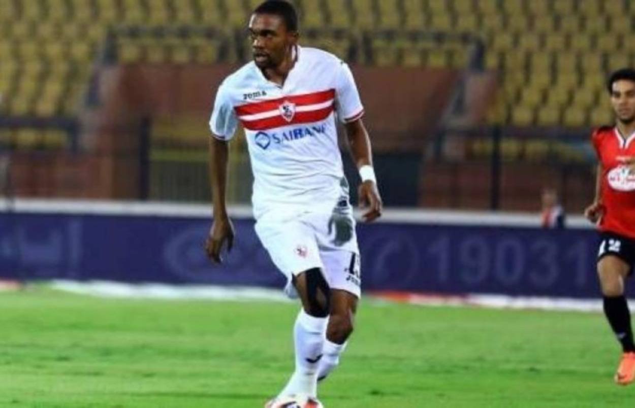 معروف يوسف لاعب وسط فريق الزمالك