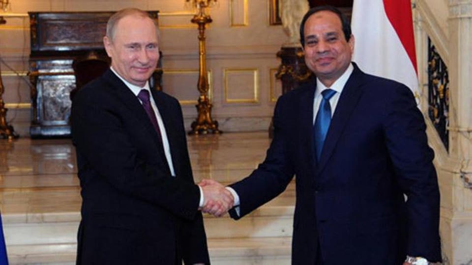 الرئيس السيسي والرئيس بوتين الرئيس السيسي والرئيس بوتين