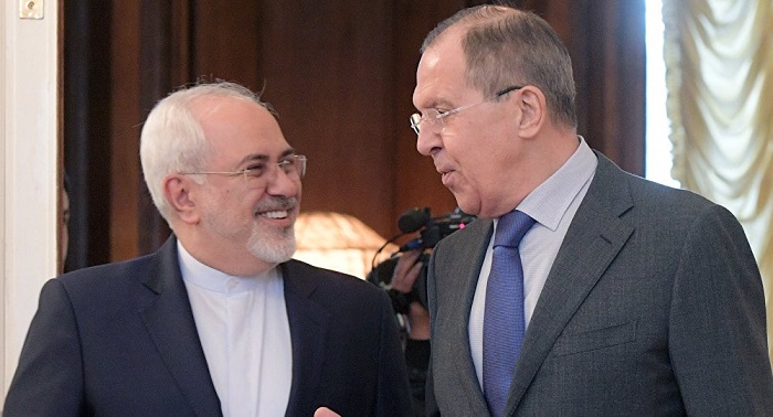 وزيرا خارجية إيران وروسيا 