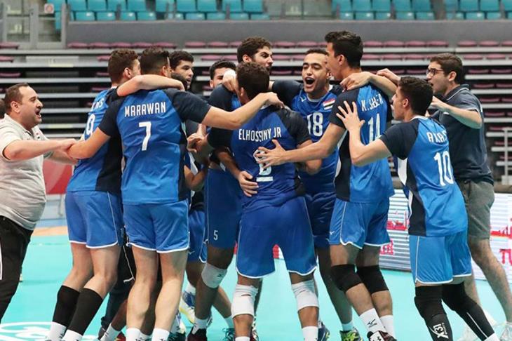 منتخب مصر للناشئين الطائرة