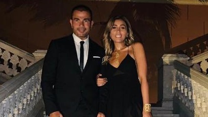 عمرو دياب ودينا الشربيني عمرو دياب ودينا الشربيني