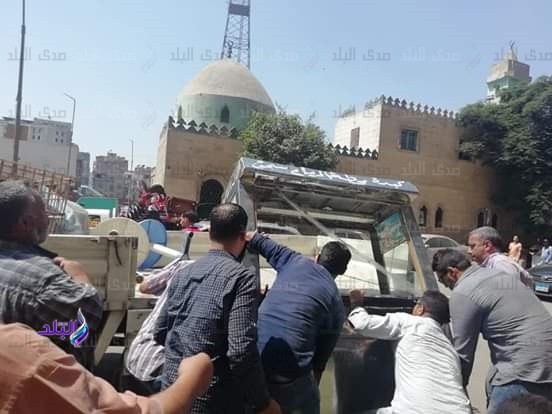 نقل مقلب قمامة السيدة زينب نقل مقلب قمامة السيدة زينب