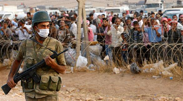قوات أردوغان تمنع السوريين من دخول تركيا