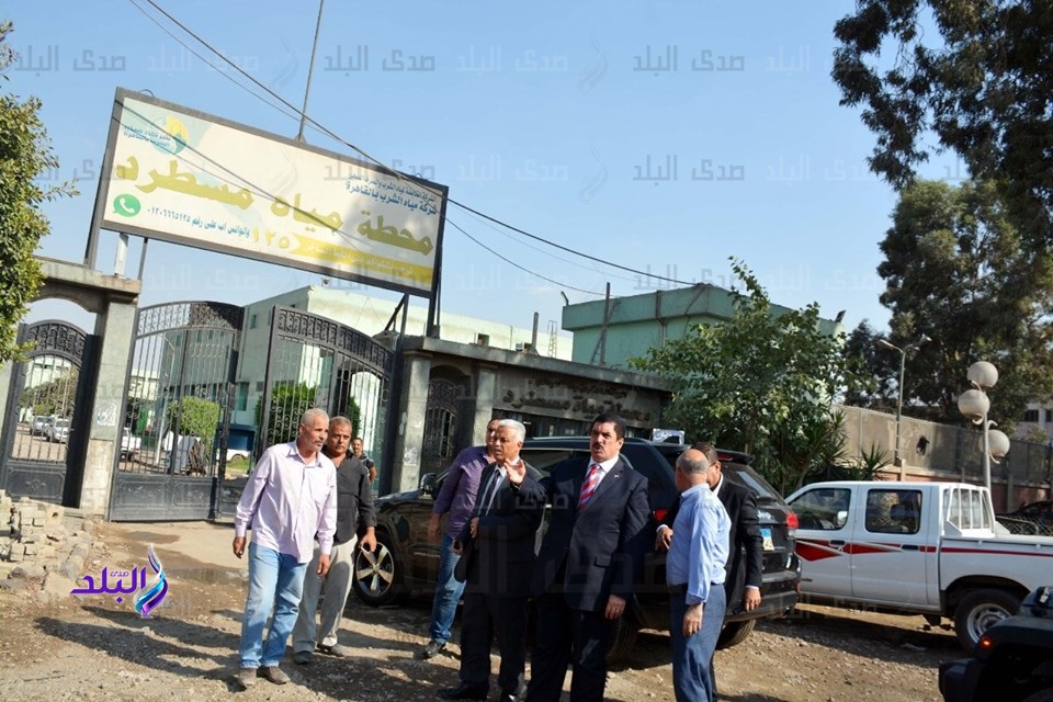 محافظ القليوبية يتفقد طريق مسطرد ومحور الباسوسية