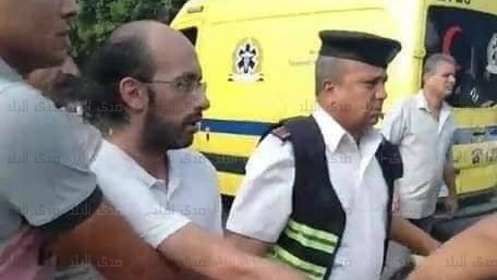 المتهم بعد ضبطه