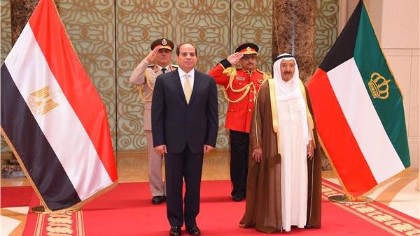 الرئيس السيسي خلال زيارته للكويت