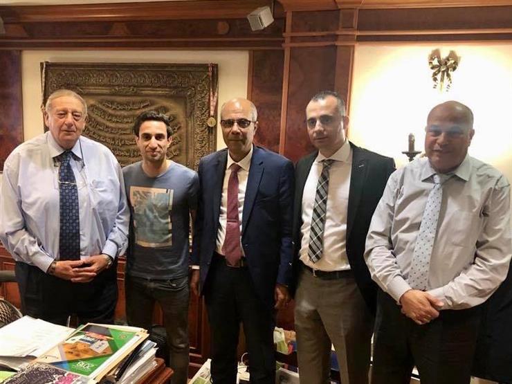 أيمن حفني بعد توقيعه لمصر المقاصة