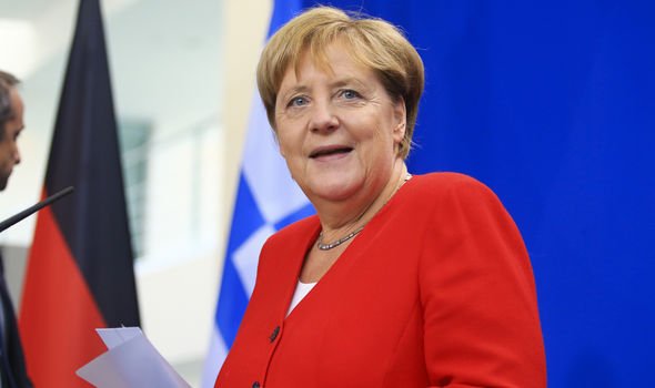 المستشارة الالمانية انجيلا ميركل
