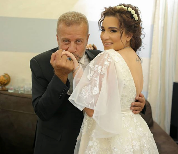 شريف منير وابنته أسما 