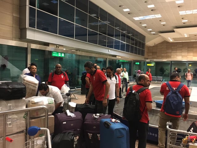 عودة بعثة مصر بـ الألعاب الإفريقية