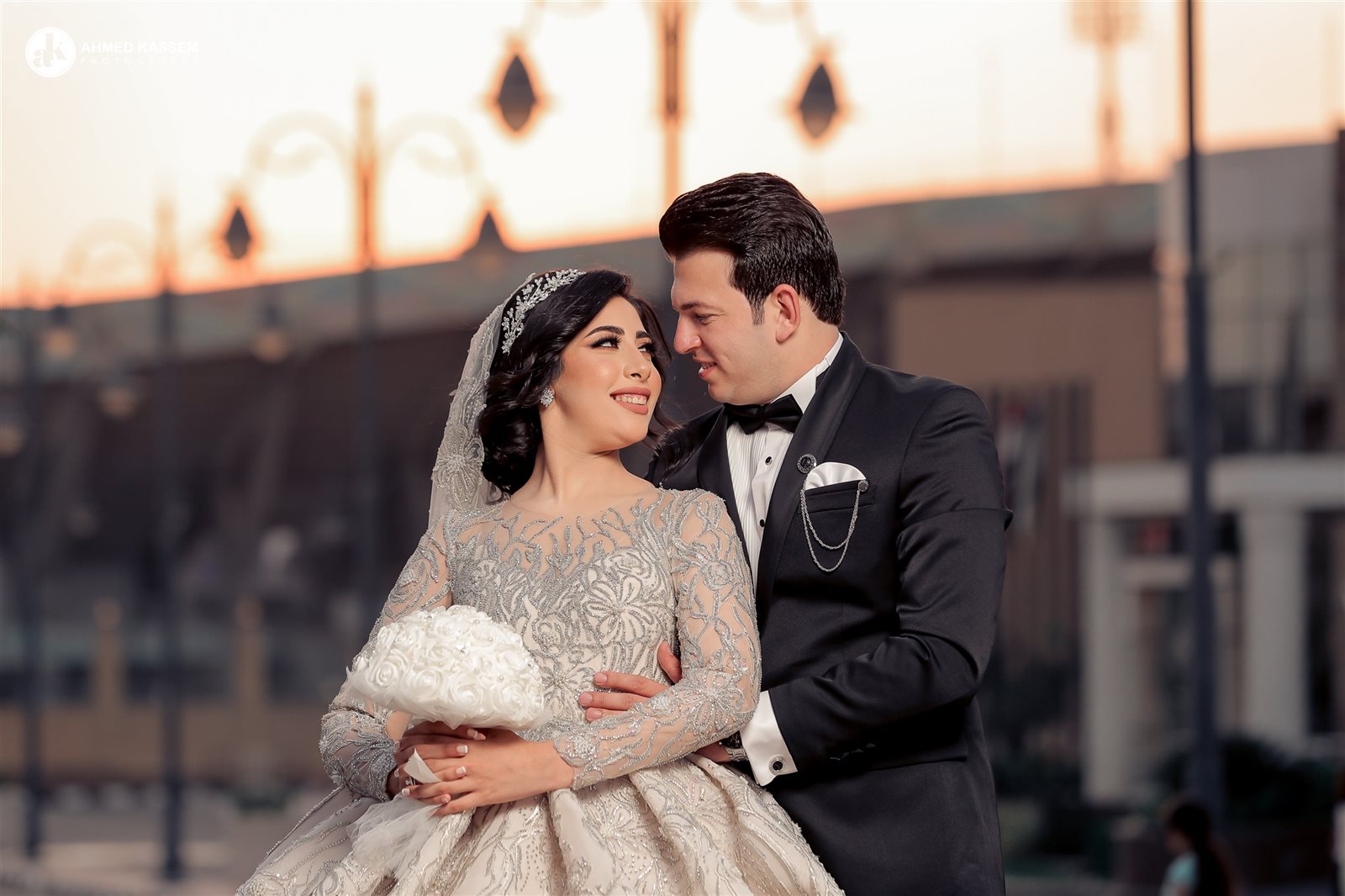 العروسين - نقيب محمد ودكتورة آية 