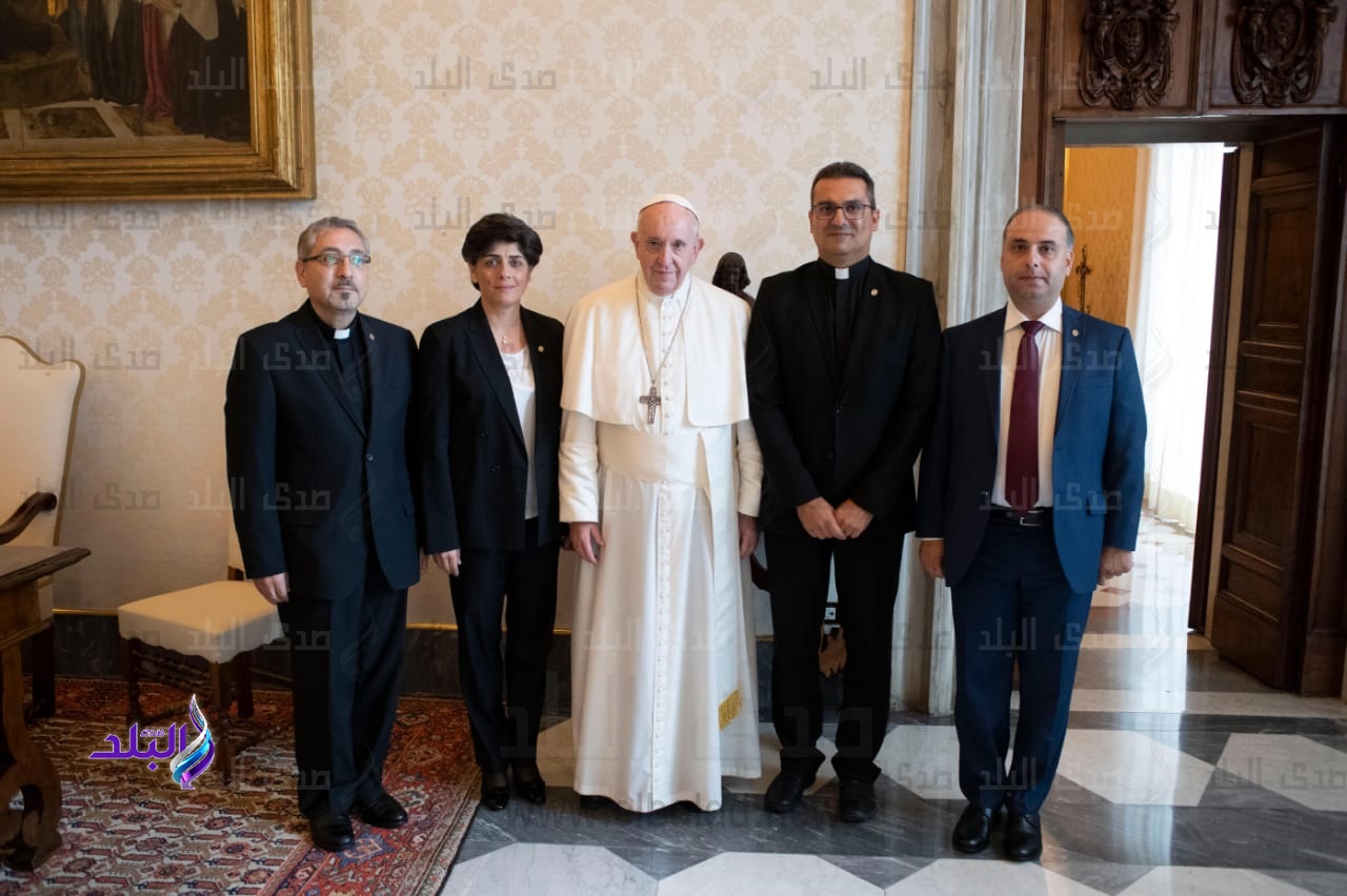 بابا الفاتيكان يستقبل الأمينة العامة لمجلس كنائس الشرق الأوس