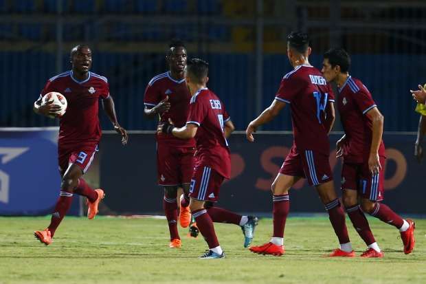 لاعبي فريق بيراميدز 