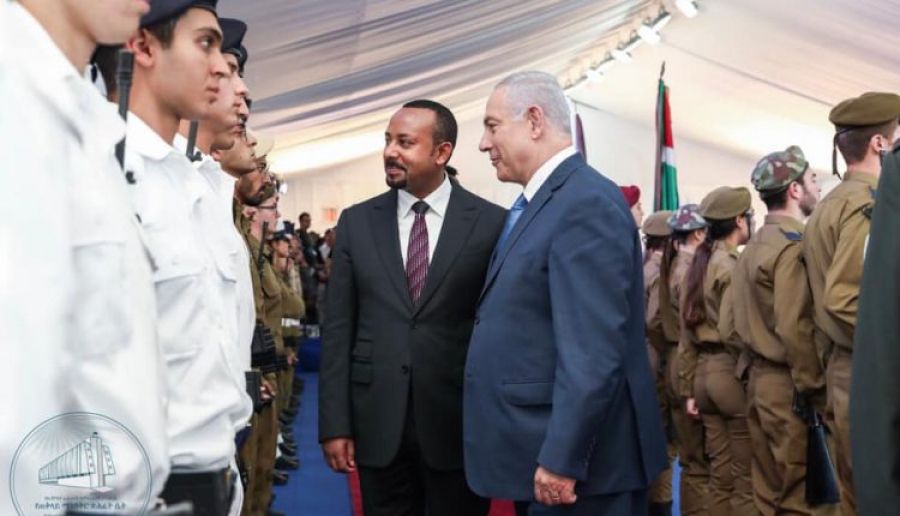 نتنياهو وآبي أحمد نتنياهو وآبي أحمد