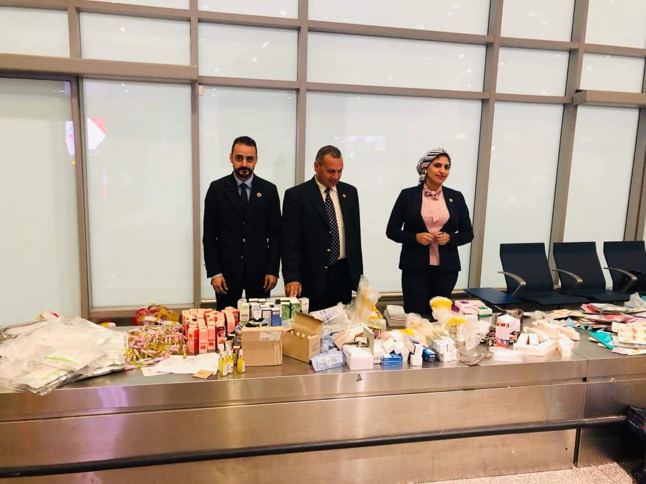 صورة من الضبطية صورة من الضبطية
