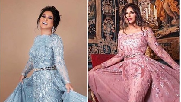 مين أحلى .. أحلام و نوال الكويتية في اطلالة متشابهة بنفس الف مين أحلى .. أحلام و نوال الكويتية في اطلالة متشابهة بنفس الف