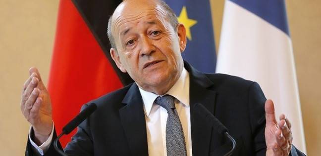 وزير الخارجية الفرنسي، جان إيف لو دريان وزير الخارجية الفرنسي، جان إيف لو دريان