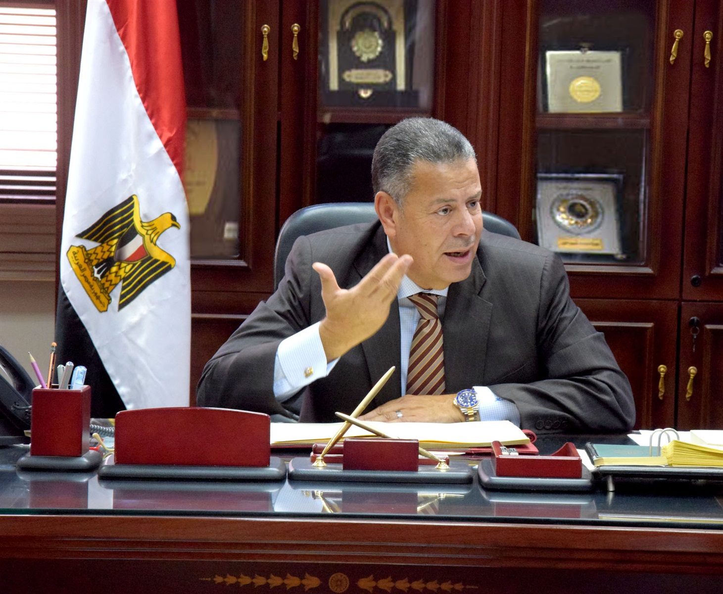  المستشار هاني عبد الجابر محافظ بني سويف 
