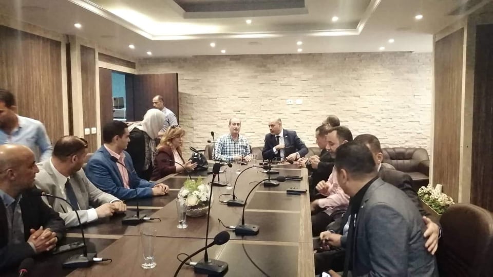 جبران يتفقد المرضى والعاملين بمستشفى البترول بالاسكندريه