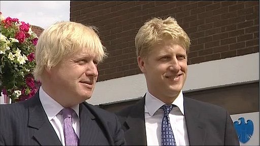 بوريس جونسون وشقيقه الأصغر جو