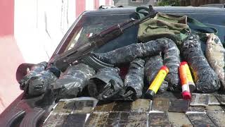 جانب من المضبوطات