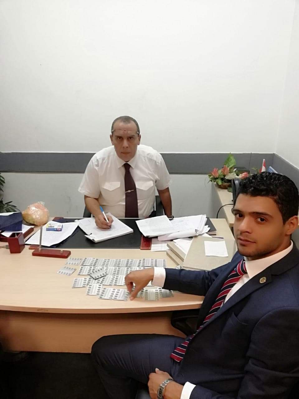 صورة من الضبطية