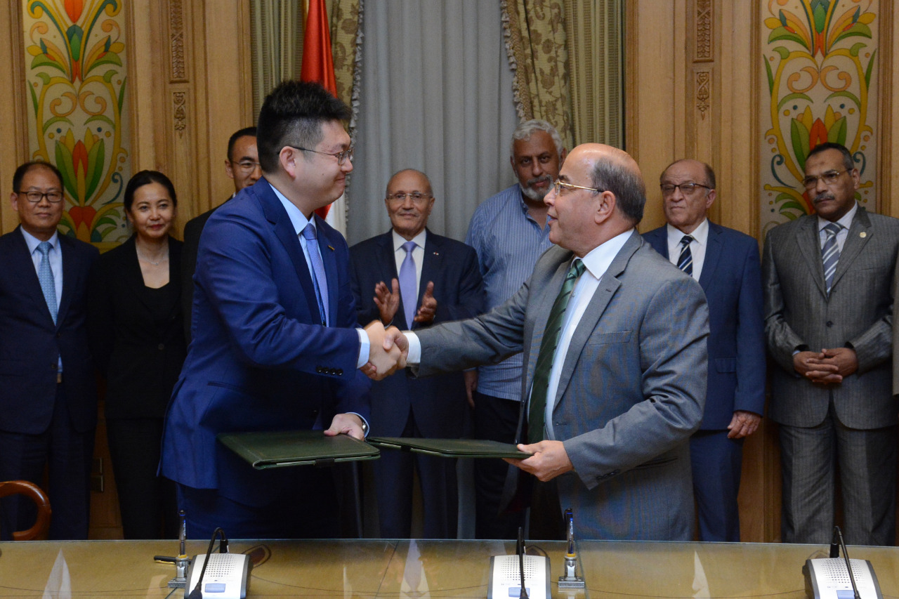 مذكرة تفاهم بين الانتاج الحربي وشركة صينية‎