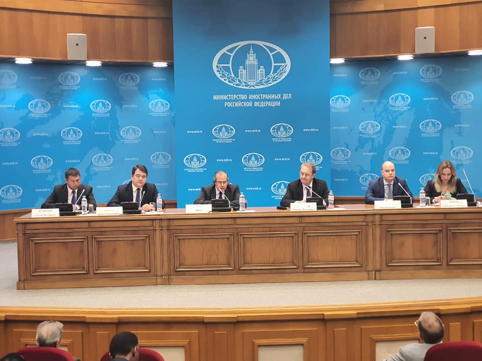 جلسة السفراء الأفارقة استعدادا لقمة روسيا إفريقيا