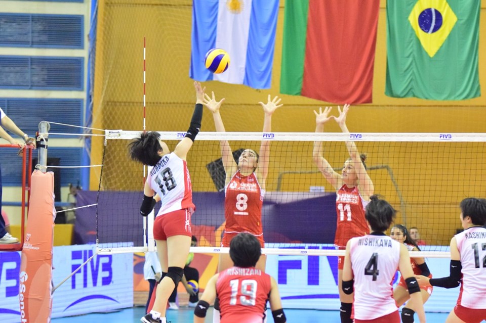 لقاء اليابان وتركيا 