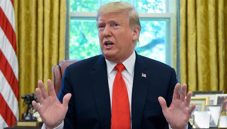 الرئيس الأمريكي دونالد ترامب