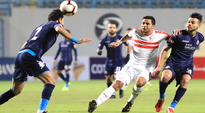 الزمالك  أمام بيراميدز