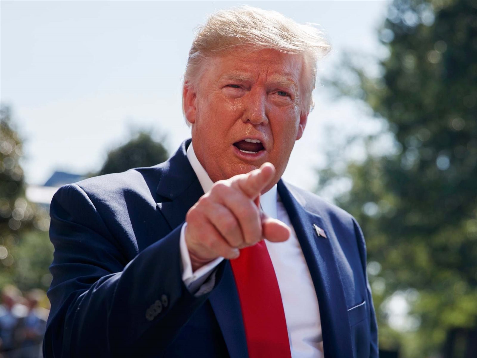 الرئيس الأمريكي دونالد ترامب 