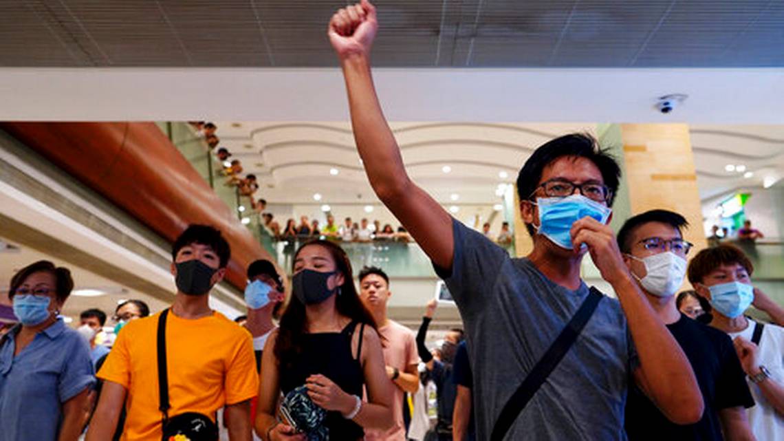 محتجو هونج كونج