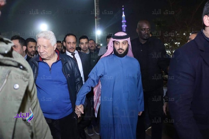 مرتضى منصور وتركي آل الشيخ مرتضى منصور وتركي آل الشيخ