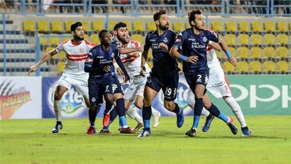 مباراة الزمالك وبيراميدز