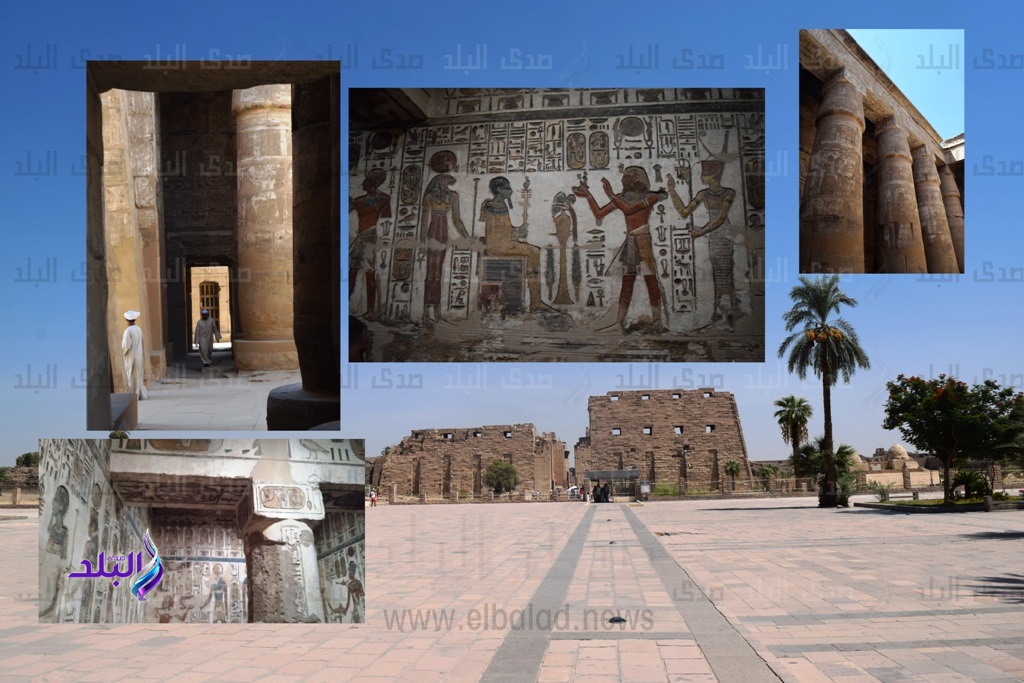 معبد خونسو داخل الكرنك 