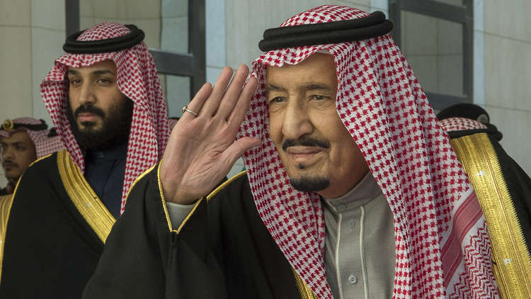 الملك سلمان وولي العهد الأمير محمد بن سلمان