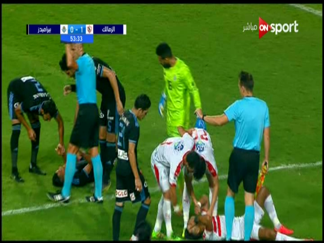 مباراة الزمالك وبيراميدز