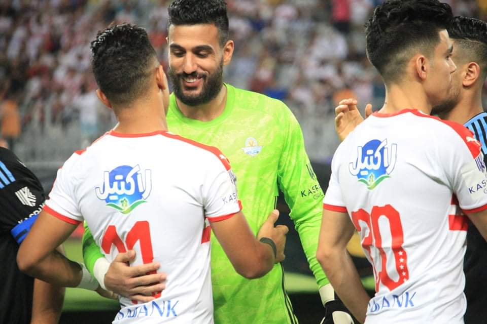 أحمد الشناوي من مباراة الزمالك وبيراميدز أحمد الشناوي من مباراة الزمالك وبيراميدز