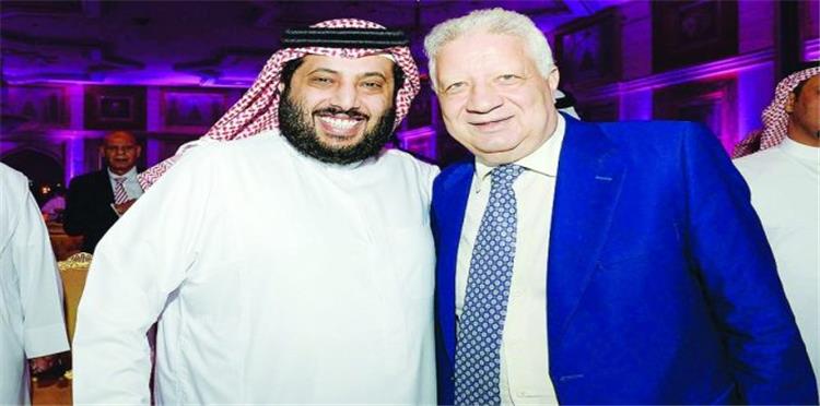 مرتضى منصور وتركى آل الشيخ