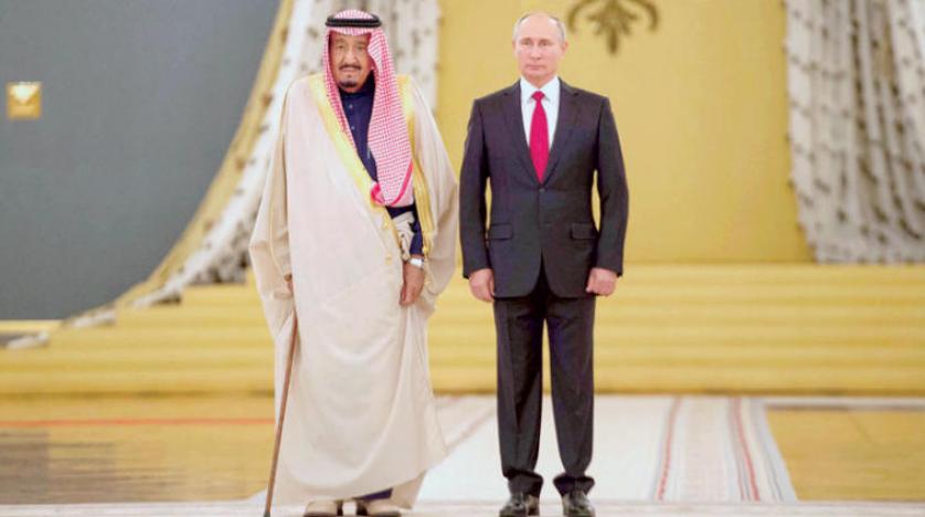 الملك سلمان وفلاديمير بوتين
