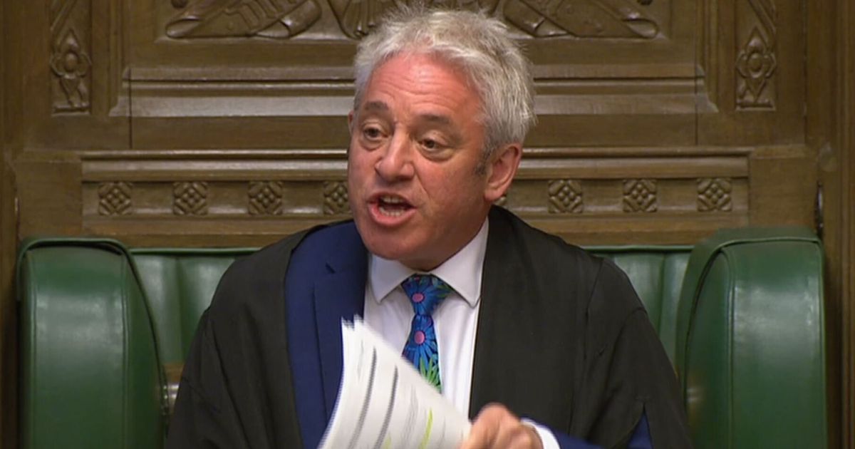 رئيس مجلس العموم البريطاني