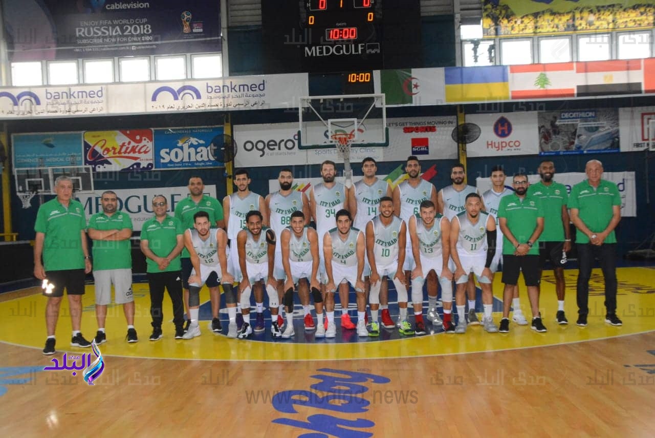  الفريق الأول لكرة السلة بنادى الاتحاد السكندرى 