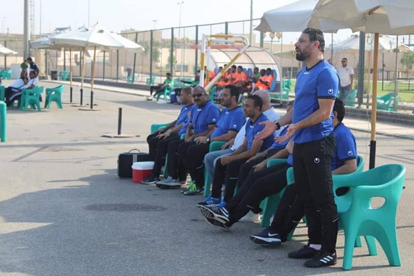 الجهاز الفني لنادى المنيا بقيادة سمير كمونه الجهاز الفني لنادى المنيا بقيادة سمير كمونه