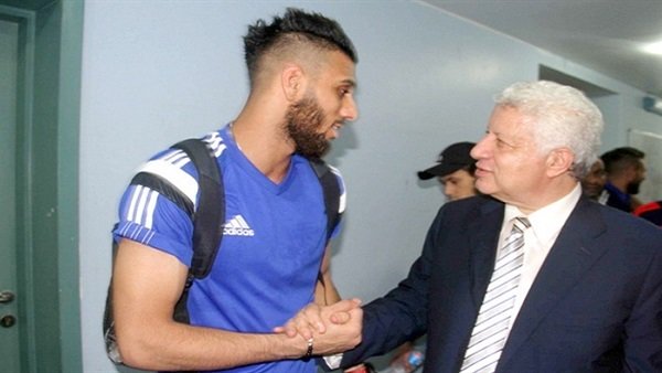 مرتضي منصور وأحمد الشناوي مرتضي منصور وأحمد الشناوي