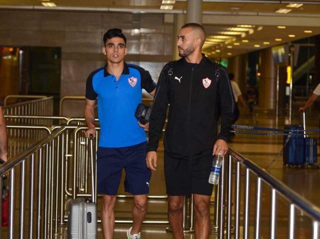 بعثة الزمالك تصل المغرب بعثة الزمالك تصل المغرب