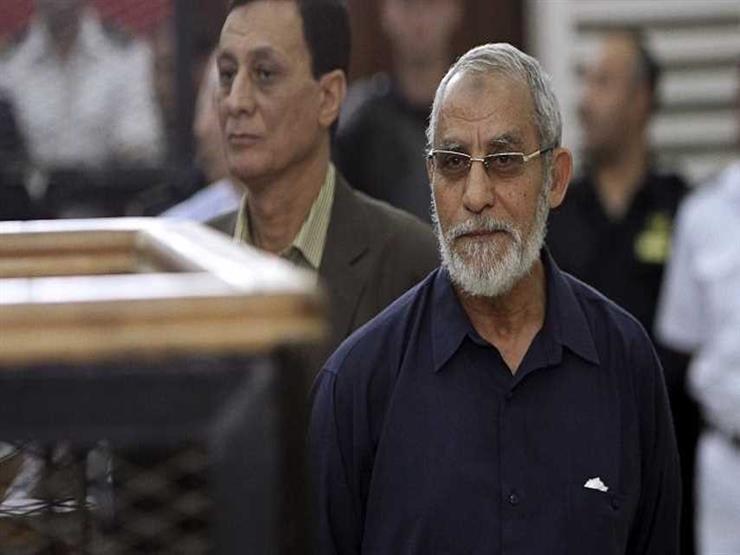 المؤبد لـ بديع والشاطر في التخابر مع حماس