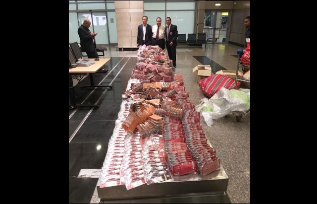 مستحضرات تجميل مهربة 