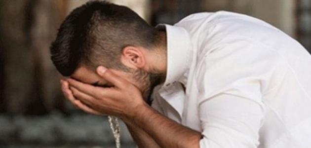 حكم التحدث أثناء الوضوء حكم التحدث أثناء الوضوء